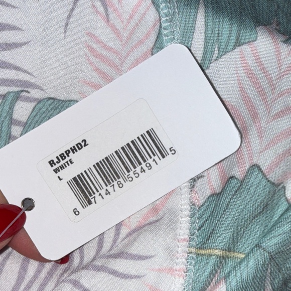 P.J. Salvage White and Pink Striped Garment - Picture 4 of 7